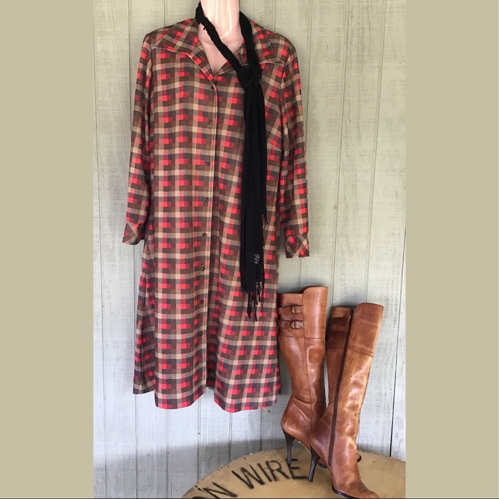Country Plaid Dress